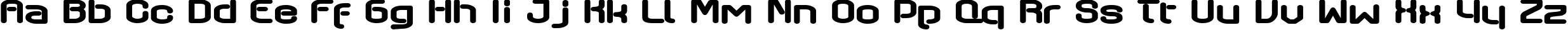Пример написания английского алфавита шрифтом Axaxax Пример написания английского алфавита шрифтом Axaxax
