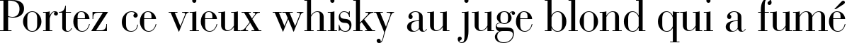 Пример написания шрифтом Bauer Bodoni BT текста на французском Пример написания шрифтом Bauer Bodoni BT текста на французском