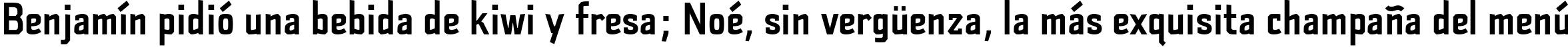 Пример написания шрифтом Beepo Bold текста на испанском Пример написания шрифтом Beepo Bold текста на испанском