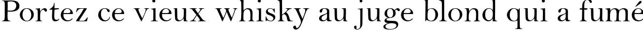 Пример написания шрифтом Bell MT текста на французском Пример написания шрифтом Bell MT текста на французском