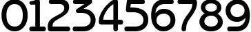 Пример написания цифр шрифтом BenzionTT Пример написания цифр шрифтом BenzionTT