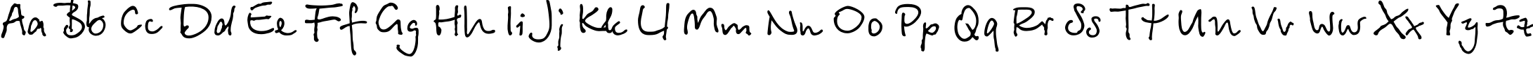Пример написания английского алфавита шрифтом BetinaScriptC Пример написания английского алфавита шрифтом BetinaScriptC