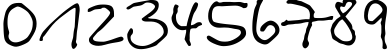 Пример написания цифр шрифтом BetinaScriptCTT Пример написания цифр шрифтом BetinaScriptCTT