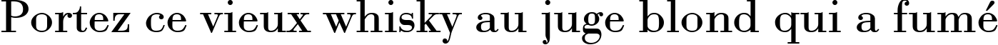 Пример написания шрифтом Bodoni Roman текста на французском Пример написания шрифтом Bodoni Roman текста на французском