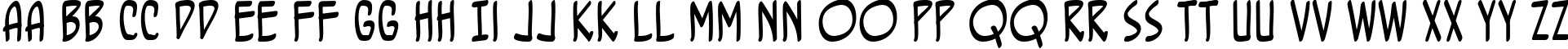 Пример написания английского алфавита шрифтом BottleRocket BB Пример написания английского алфавита шрифтом BottleRocket BB
