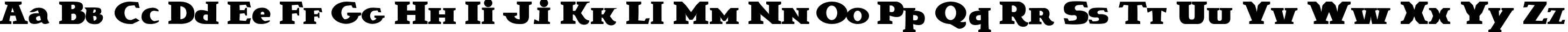Пример написания английского алфавита шрифтом Brava Пример написания английского алфавита шрифтом Brava