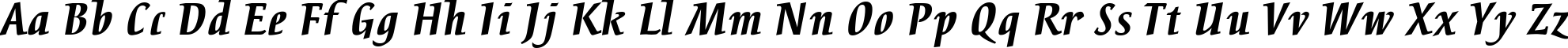 Пример написания английского алфавита шрифтом Breeze Bold Пример написания английского алфавита шрифтом Breeze Bold