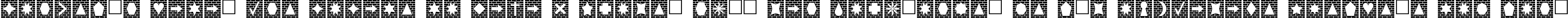 Пример написания шрифтом Bricks n Things текста на испанском