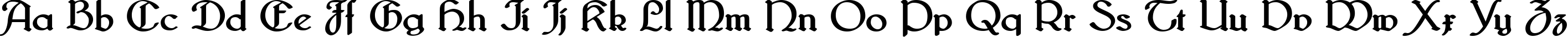 Пример написания английского алфавита шрифтом Bridgnorth Bold Пример написания английского алфавита шрифтом Bridgnorth Bold
