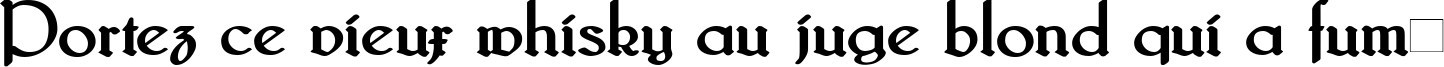 Пример написания шрифтом Bridgnorth Bold текста на французском Пример написания шрифтом Bridgnorth Bold текста на французском