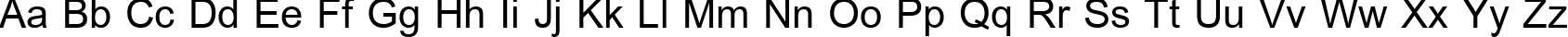 Пример написания английского алфавита шрифтом BrowalliaUPC Пример написания английского алфавита шрифтом BrowalliaUPC