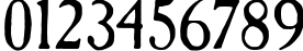 Пример написания цифр шрифтом Caslon Antique Пример написания цифр шрифтом Caslon Antique