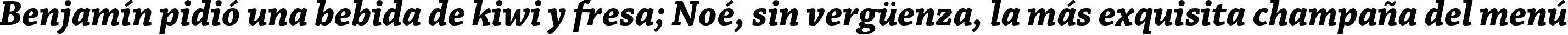 Пример написания шрифтом Chaparral Pro Bold Italic текста на испанском Пример написания шрифтом Chaparral Pro Bold Italic текста на испанском