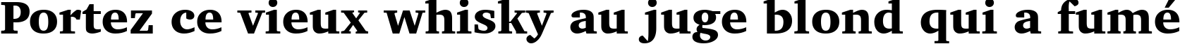 Пример написания шрифтом Charter Black BT текста на французском Пример написания шрифтом Charter Black BT текста на французском