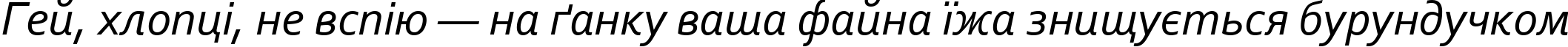 Пример написания шрифтом Corbel Italic текста на украинском Пример написания шрифтом Corbel Italic текста на украинском