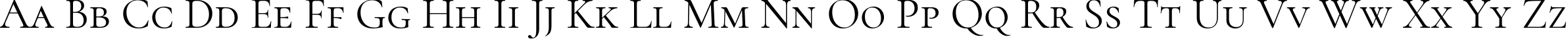 Пример написания английского алфавита шрифтом Cormorant SC Regular Пример написания английского алфавита шрифтом Cormorant SC Regular