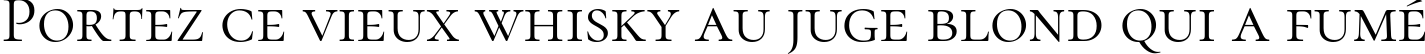 Пример написания шрифтом Cormorant SC Regular текста на французском Пример написания шрифтом Cormorant SC Regular текста на французском