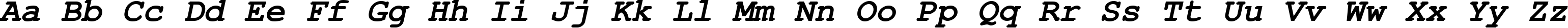 Пример написания английского алфавита шрифтом Courier New CE Bold Italic Пример написания английского алфавита шрифтом Courier New CE Bold Italic