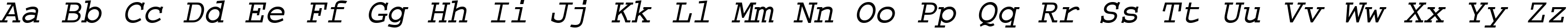 Пример написания английского алфавита шрифтом CourierMCY Bold Oblique Пример написания английского алфавита шрифтом CourierMCY Bold Oblique