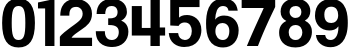 Пример написания цифр шрифтом COUTURE Bold Пример написания цифр шрифтом COUTURE Bold