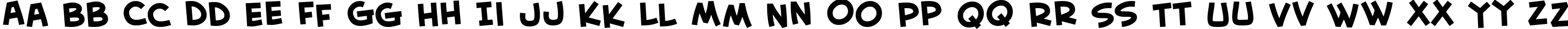 Пример написания английского алфавита шрифтом CreativeBlock BB Bold Пример написания английского алфавита шрифтом CreativeBlock BB Bold