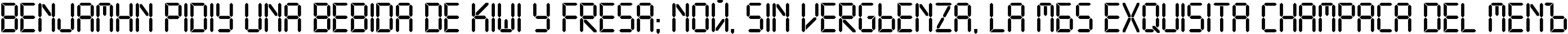 Пример написания шрифтом Crystal текста на испанском Пример написания шрифтом Crystal текста на испанском