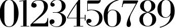 Пример написания цифр шрифтом Cyrillic Пример написания цифр шрифтом Cyrillic
