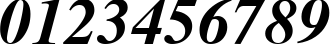 Пример написания цифр шрифтом CyrillicSerif BoldItalic Пример написания цифр шрифтом CyrillicSerif BoldItalic