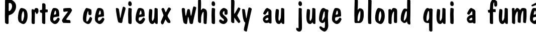 Пример написания шрифтом DawnCastle текста на французском Пример написания шрифтом DawnCastle текста на французском