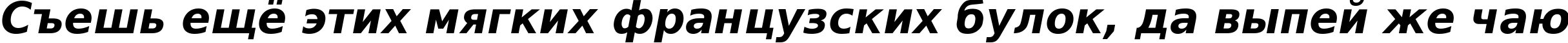 Пример написания шрифтом DejaVu Sans Bold Oblique текста на русском
