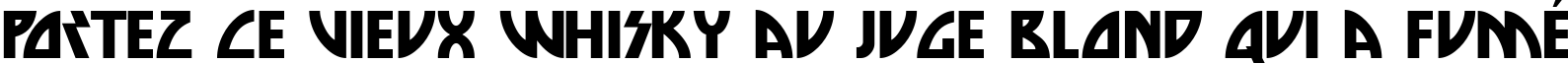 Пример написания шрифтом Die Nasty текста на французском