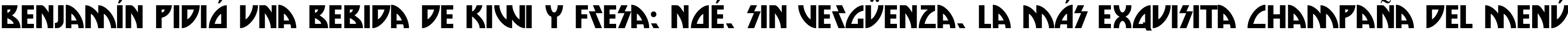 Пример написания шрифтом Die Nasty текста на испанском