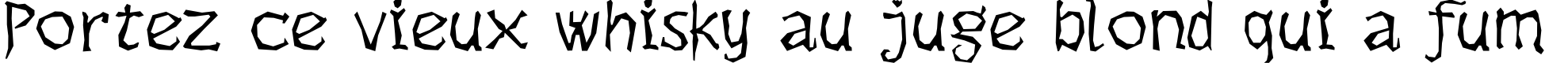 Пример написания шрифтом Dikovina текста на французском Пример написания шрифтом Dikovina текста на французском