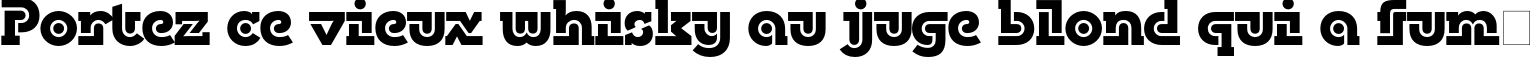 Пример написания шрифтом DublonBrus Bold текста на французском Пример написания шрифтом DublonBrus Bold текста на французском