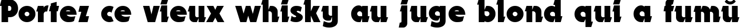 Пример написания шрифтом Dynar Bold текста на французском Пример написания шрифтом Dynar Bold текста на французском