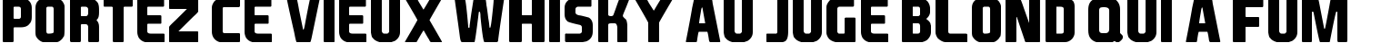 Пример написания шрифтом EA Font v1.5 by Ghettoshark текста на французском
