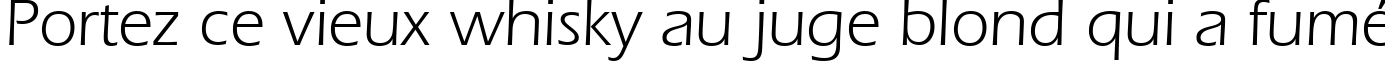 Пример написания шрифтом Erie текста на французском Пример написания шрифтом Erie текста на французском