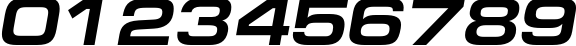 Пример написания цифр шрифтом EuropeExt Bold Italic Пример написания цифр шрифтом EuropeExt Bold Italic