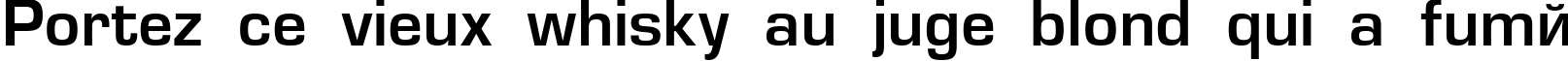 Пример написания шрифтом Evropa Bold текста на французском Пример написания шрифтом Evropa Bold текста на французском