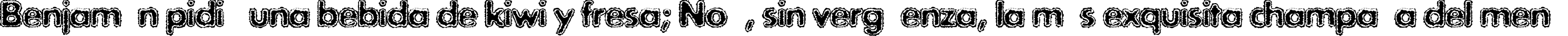 Пример написания шрифтом ExposureCMixTwo текста на испанском Пример написания шрифтом ExposureCMixTwo текста на испанском