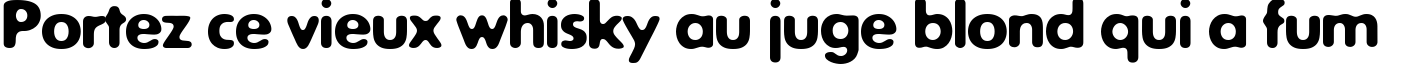 Пример написания шрифтом ExposureCTwo текста на французском Пример написания шрифтом ExposureCTwo текста на французском