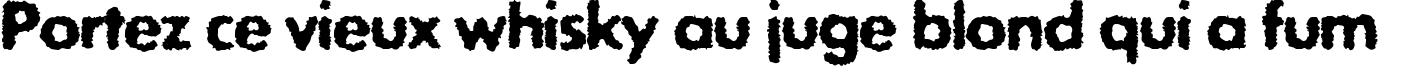 Пример написания шрифтом ExposureCTwoRough текста на французском Пример написания шрифтом ExposureCTwoRough текста на французском