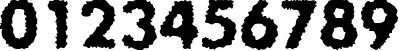 Пример написания цифр шрифтом ExposureCTwoRough Пример написания цифр шрифтом ExposureCTwoRough