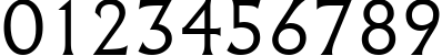 Пример написания цифр шрифтом Flareserif 821 Light BT Пример написания цифр шрифтом Flareserif 821 Light BT