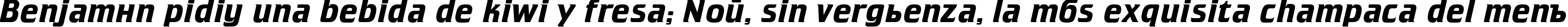 Пример написания шрифтом font126 текста на испанском