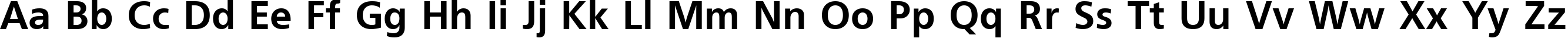 Пример написания английского алфавита шрифтом font180
