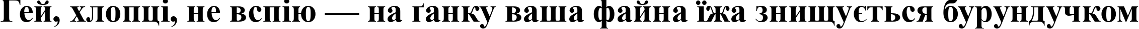 Пример написания шрифтом font238 текста на украинском