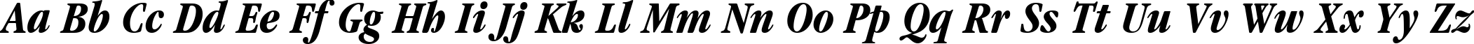 Пример написания английского алфавита шрифтом font255