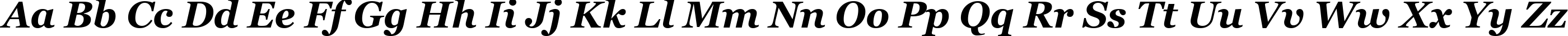 Пример написания английского алфавита шрифтом font278