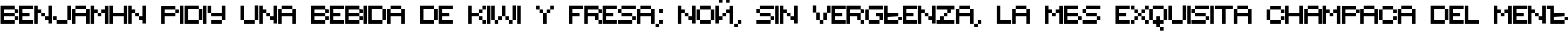 Пример написания шрифтом font396 текста на испанском